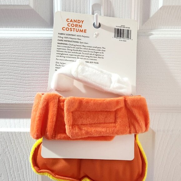 PetSmart, Thrills & Chills, Small Animal Candy Corn Costume *NEW* - Picture 2 of 2
